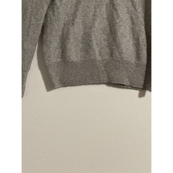 Naadam 100% Cashmere Sweater Pullover Crew Gray Medium - Picture 3 of 9